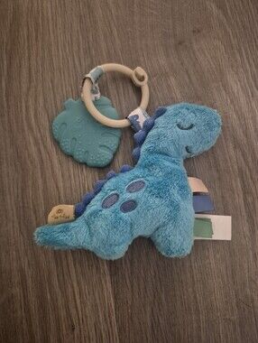 *5/$25* Itzy Ritzy Itzy Pal Plush + Teether featuring James the Dino